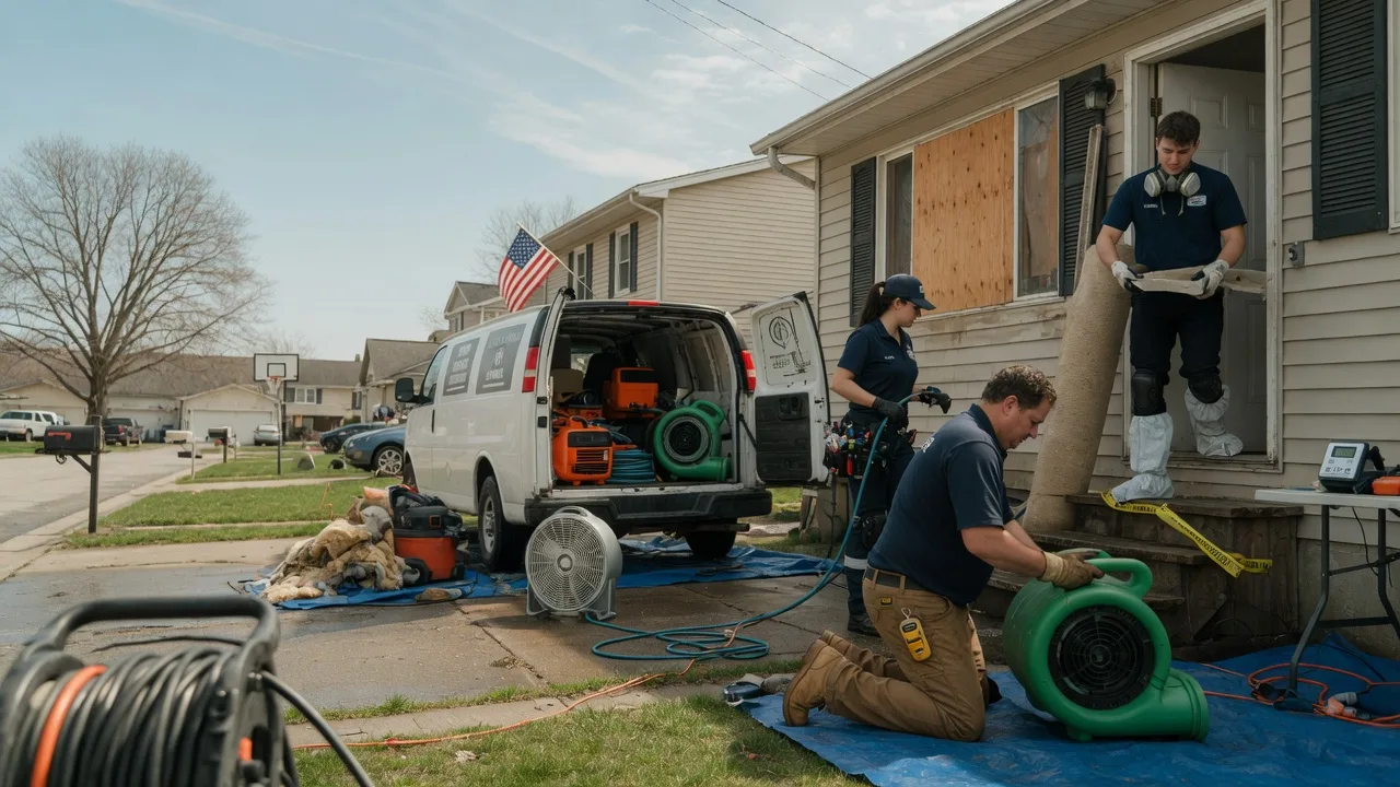 Water Damage Restoration in Long Lake, WI near me